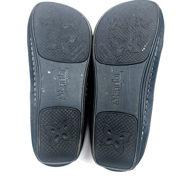 Alegria Women's Clog Seville Ric Rack Rainbow Suede Leather Comfort Mule 10.5-11 - Picture 9 of 9